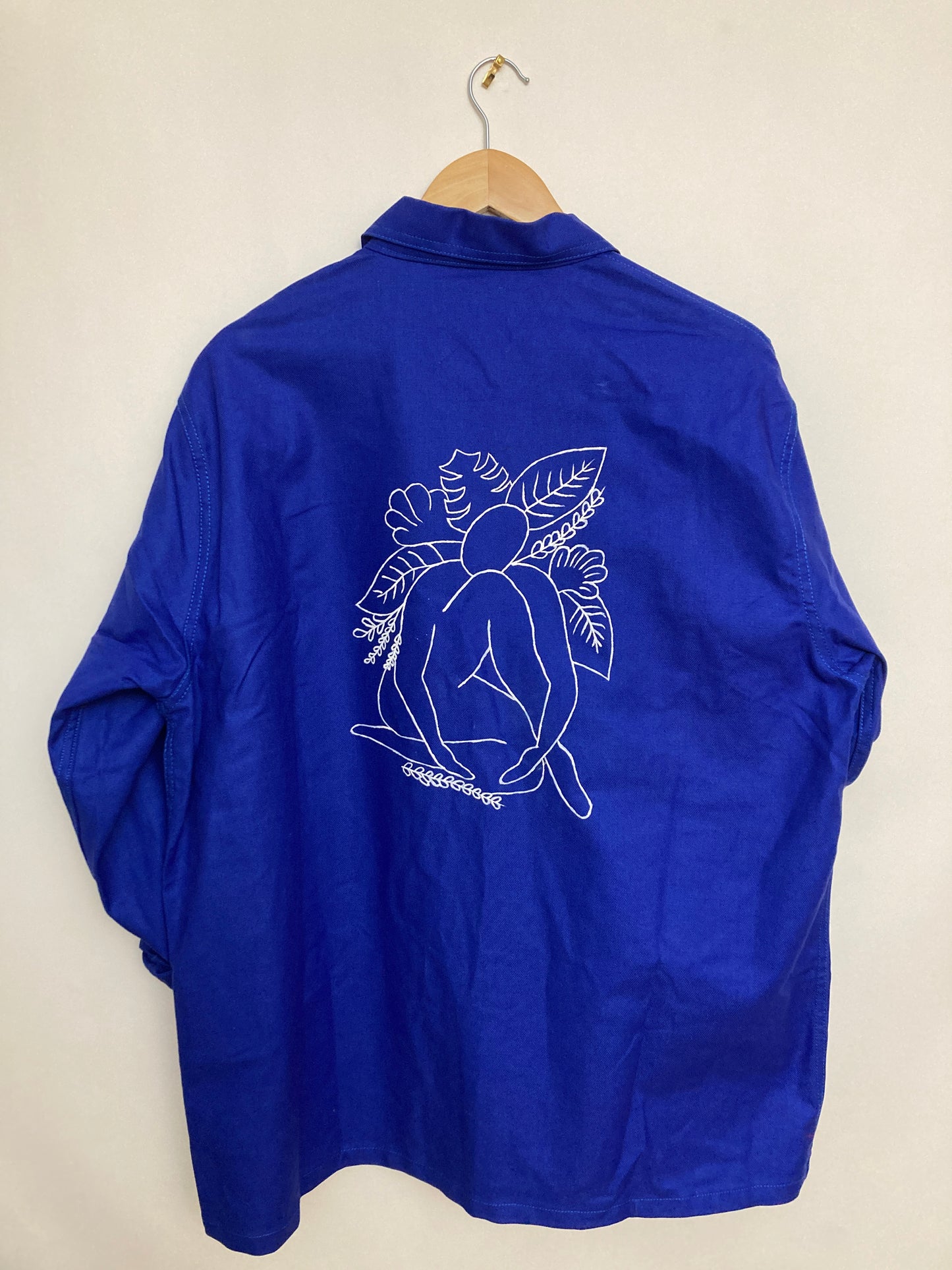 Veste de travail upcyclée