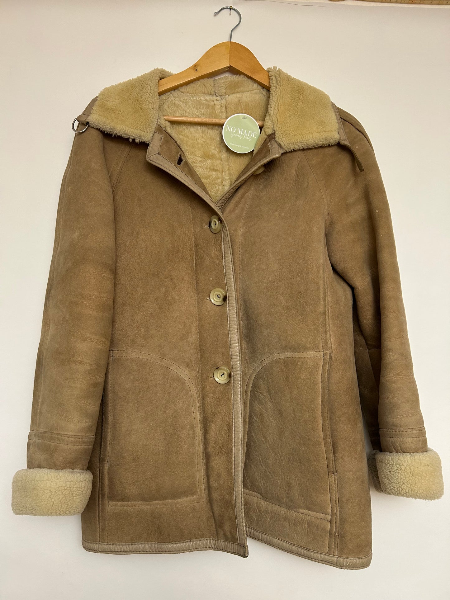 Peau lainée beige