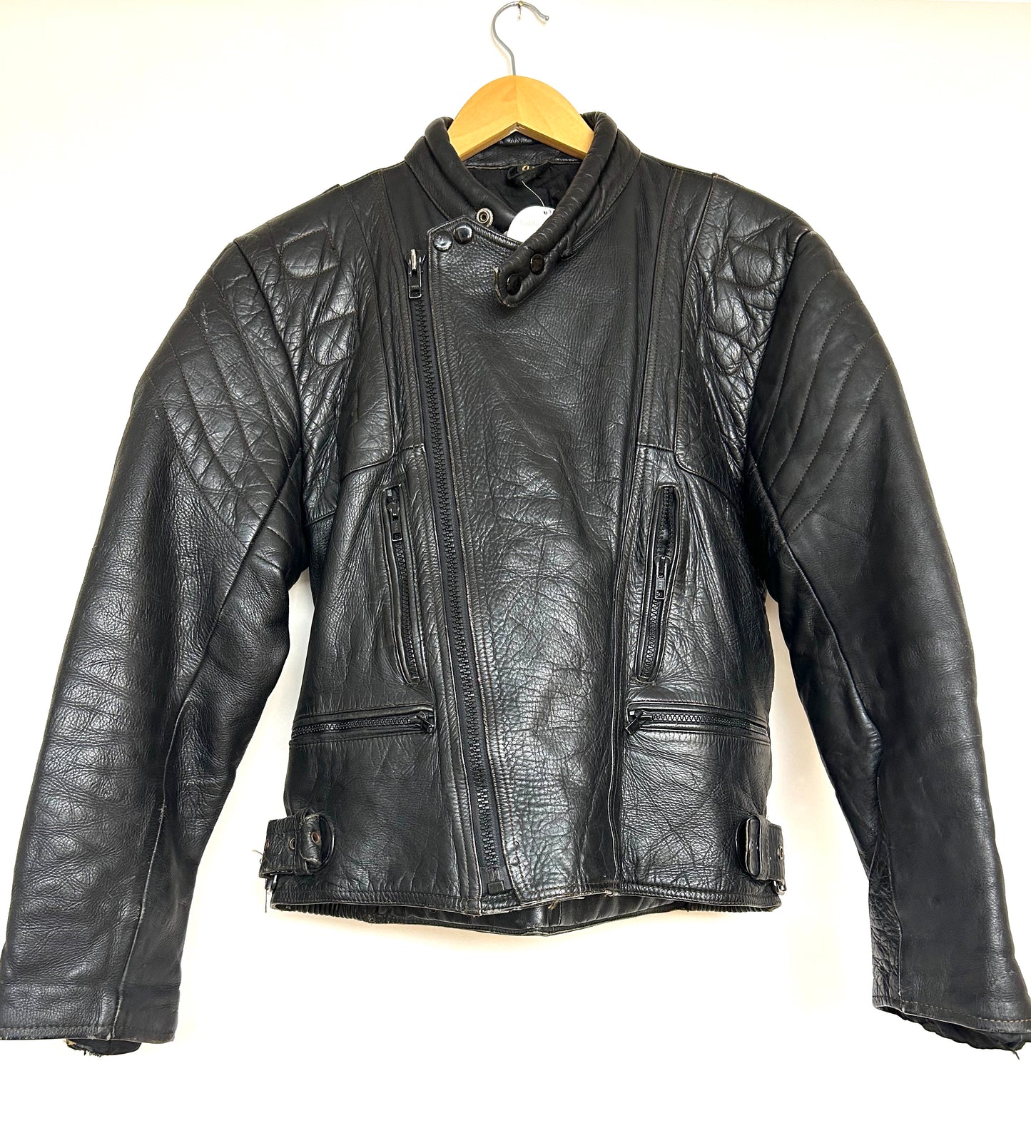 Veste de moto en cuir
