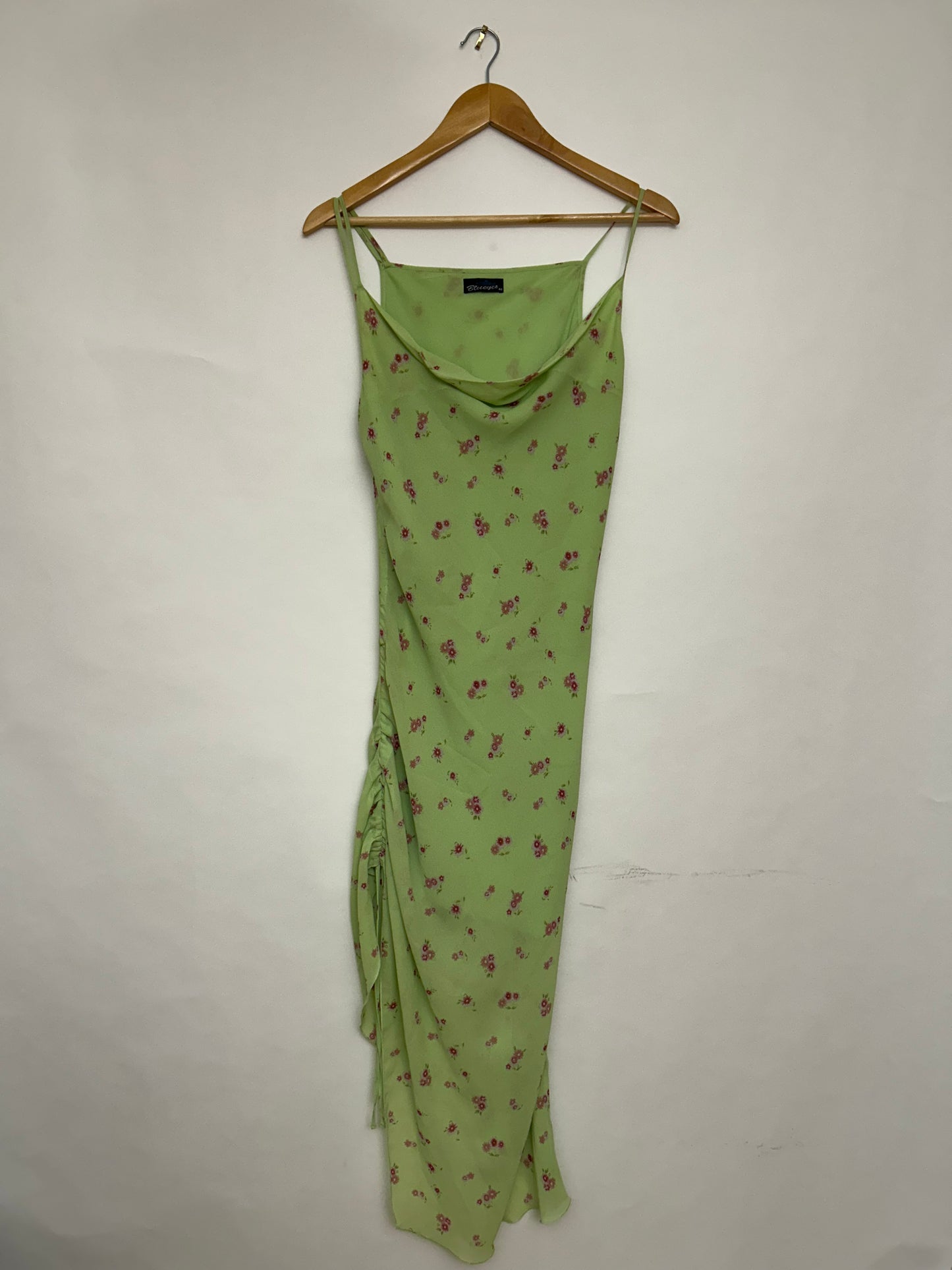Robe fleurie fronces