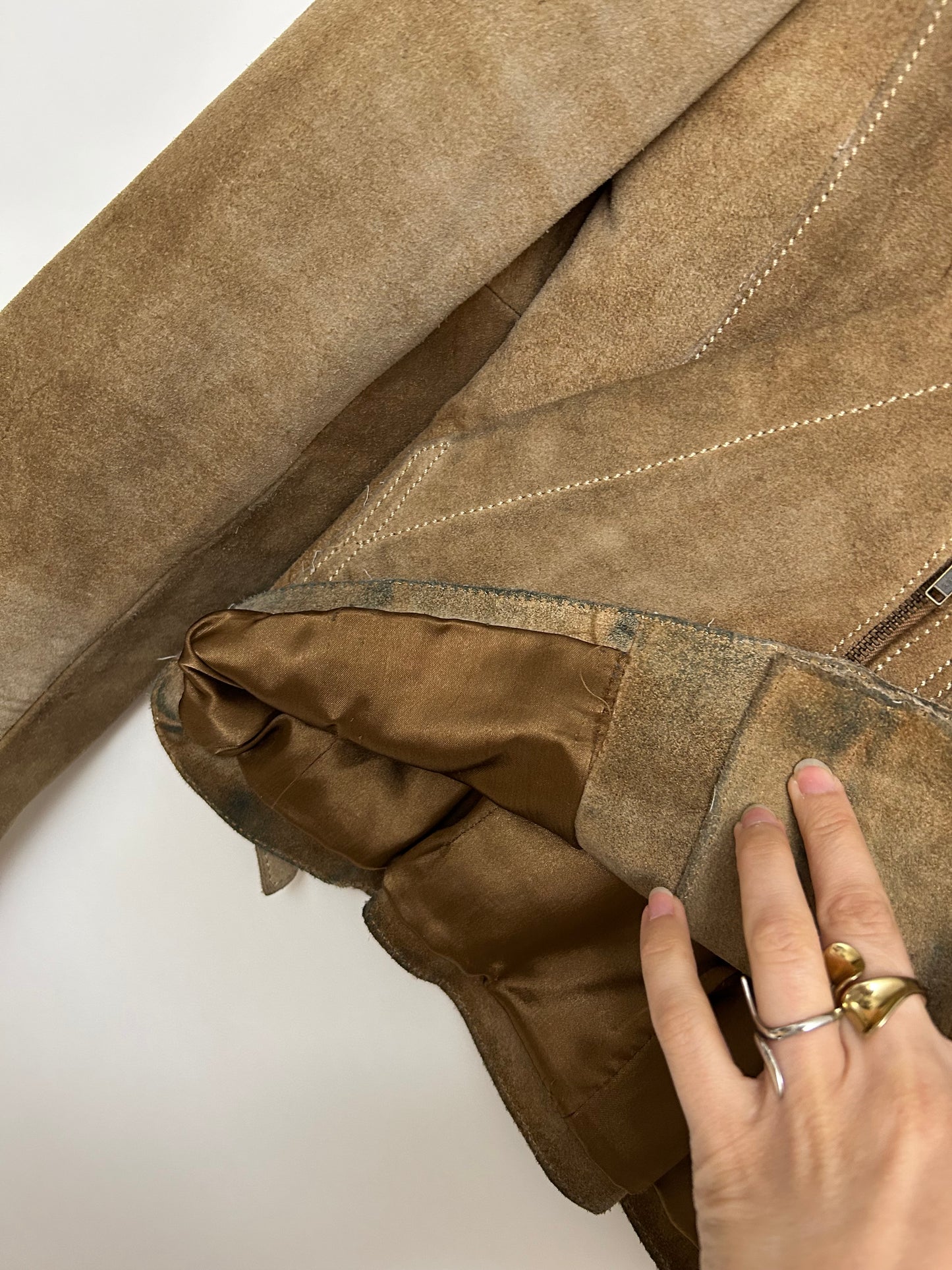 Veste en daim