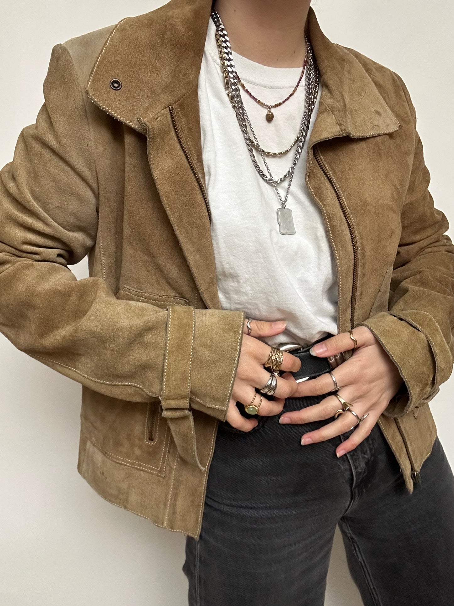 Veste en daim