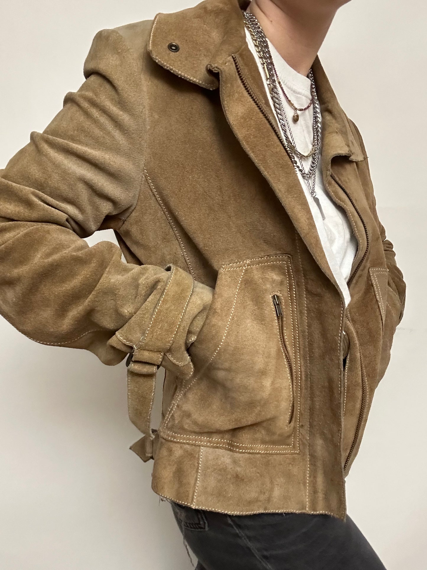 Veste en daim