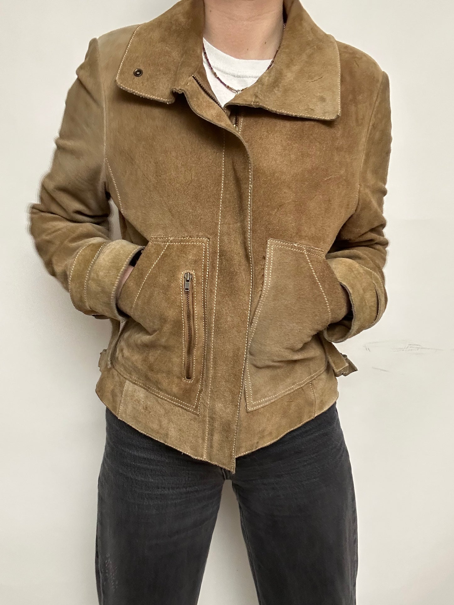 Veste en daim