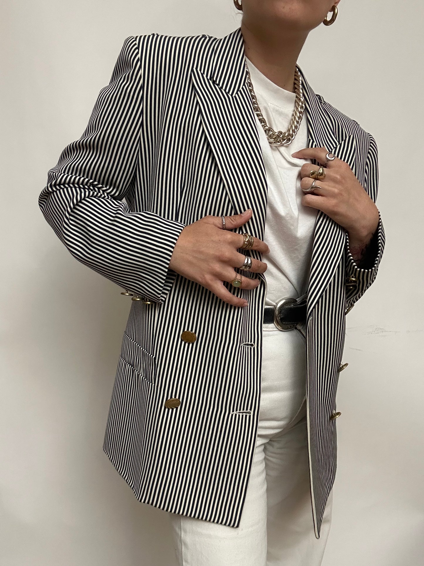 Blazer rayé Infinitif