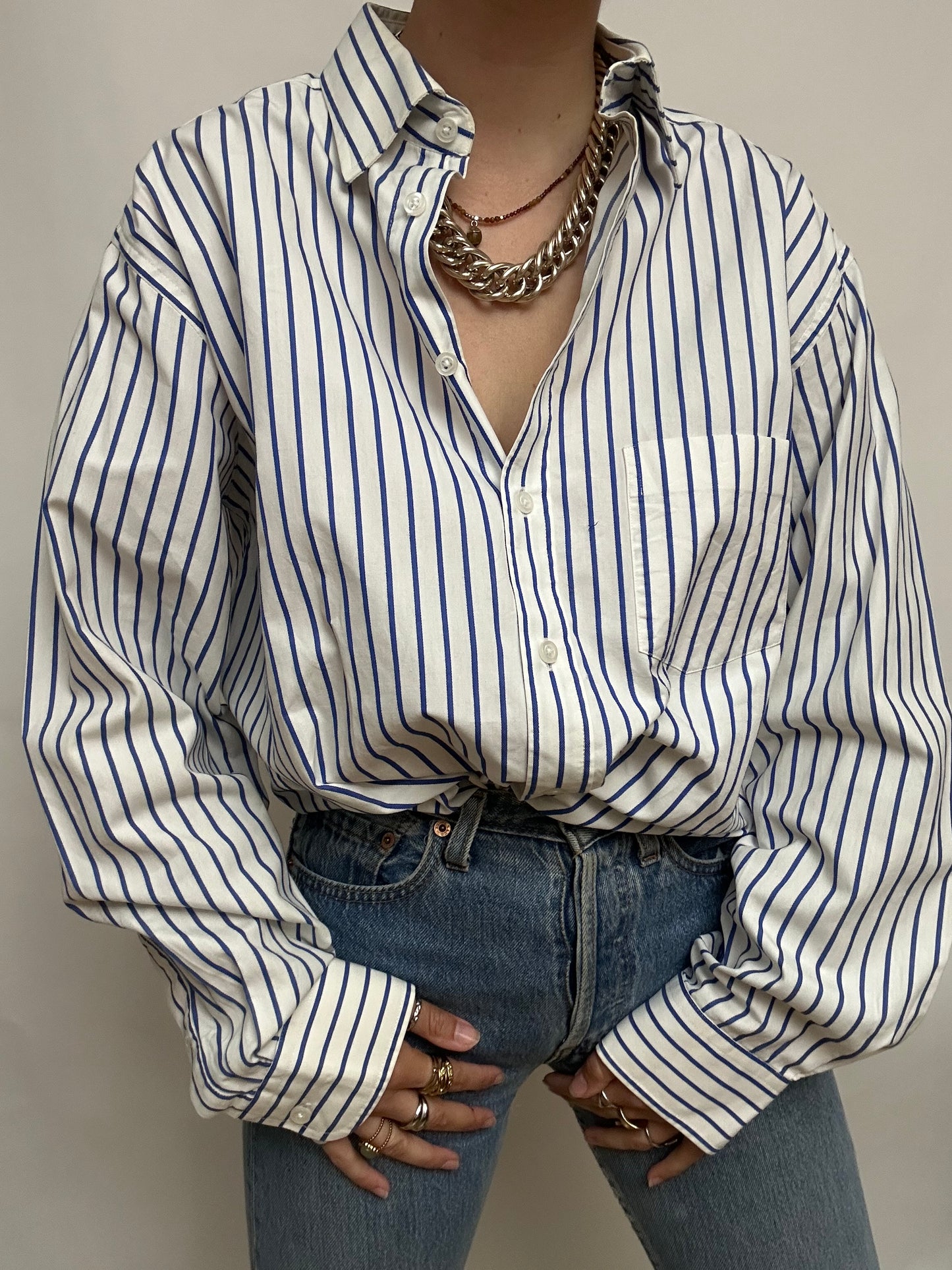 Chemise à rayures