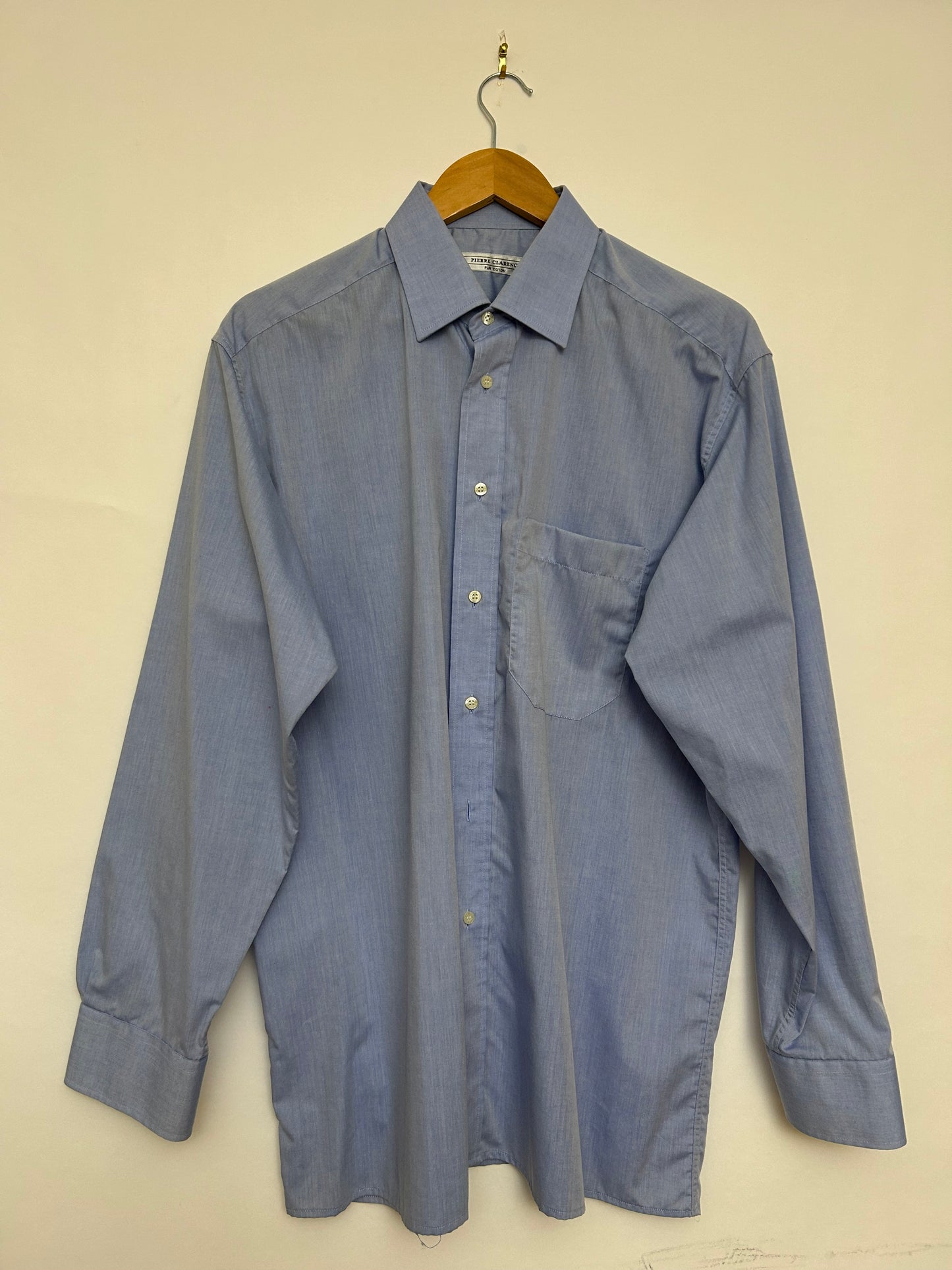 Chemise bleue Pierre Clarence