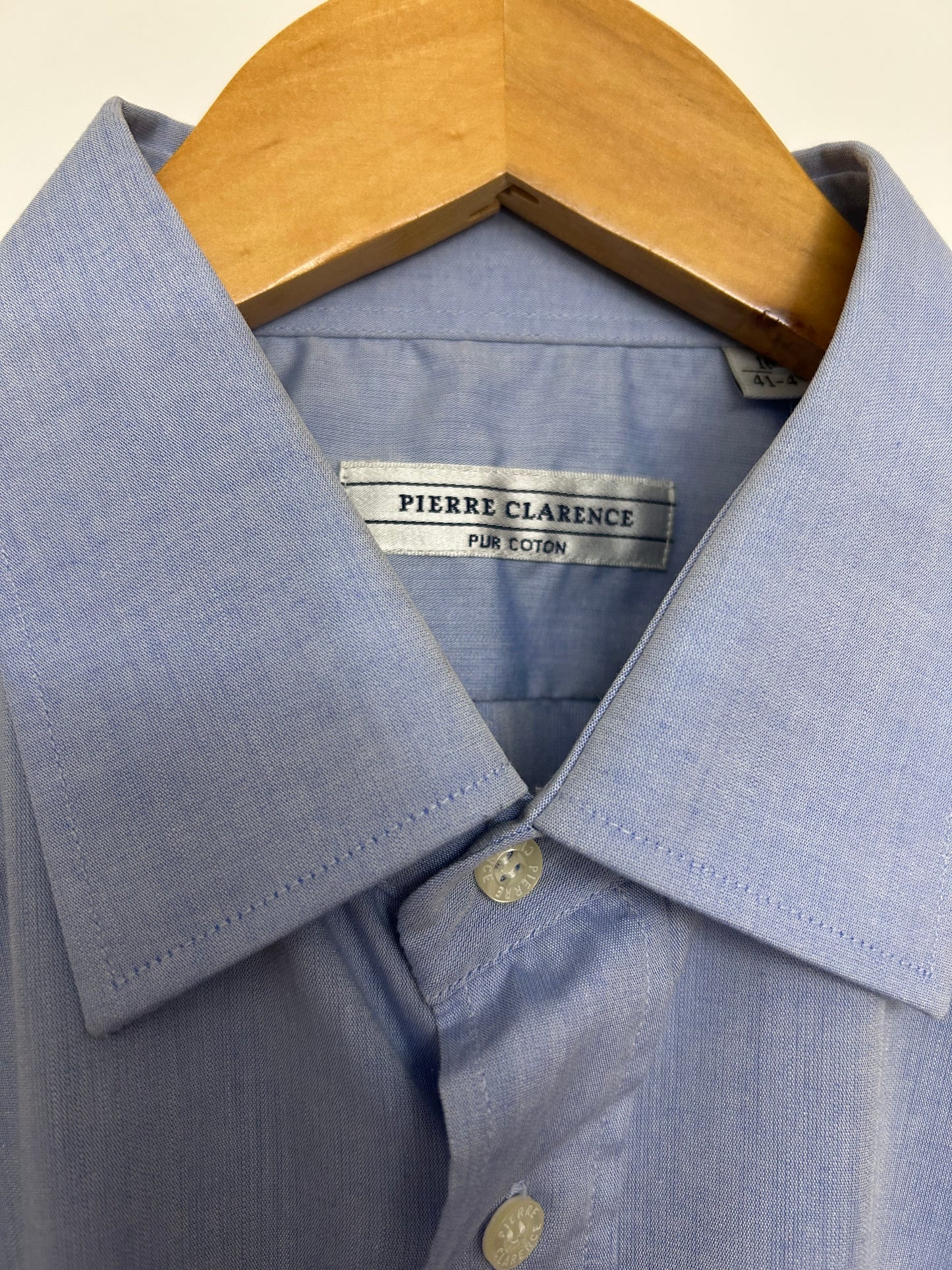 Chemise bleue Pierre Clarence