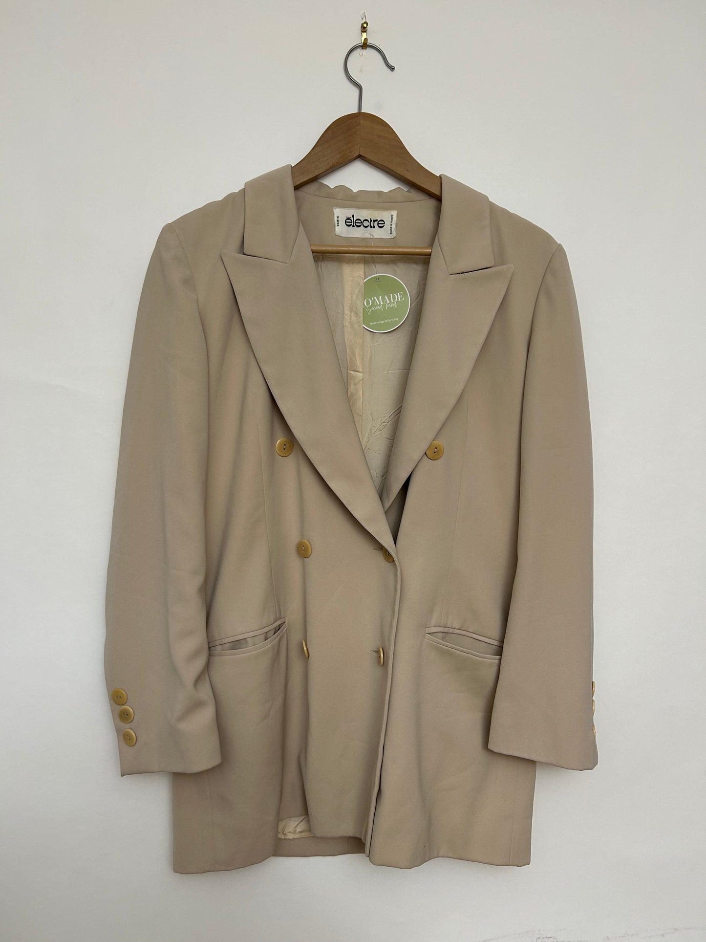 Blazer beige vintage Électre