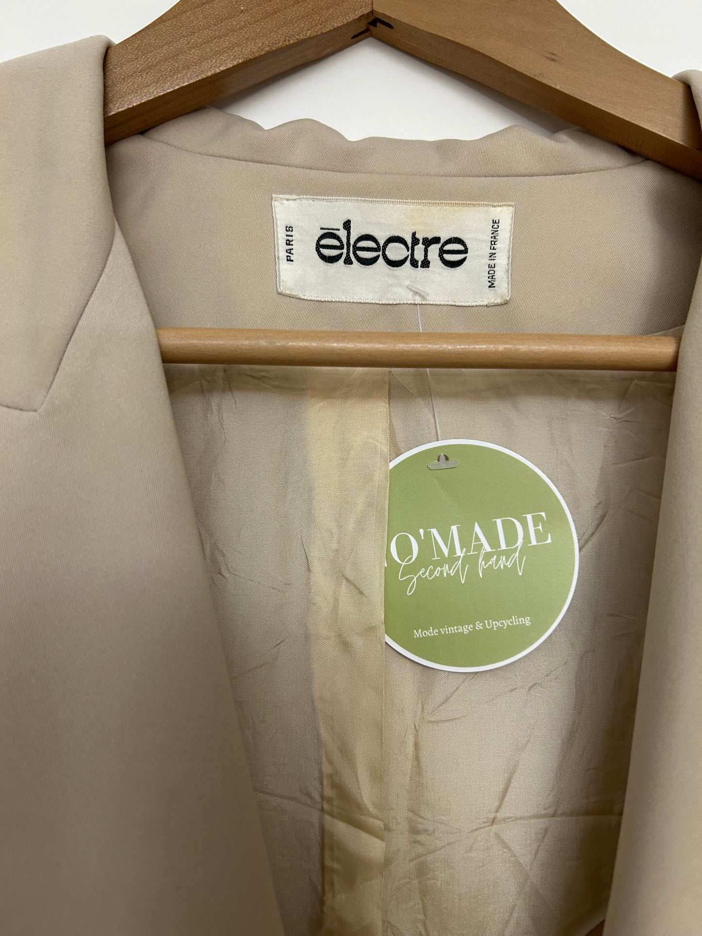 Blazer beige vintage Électre