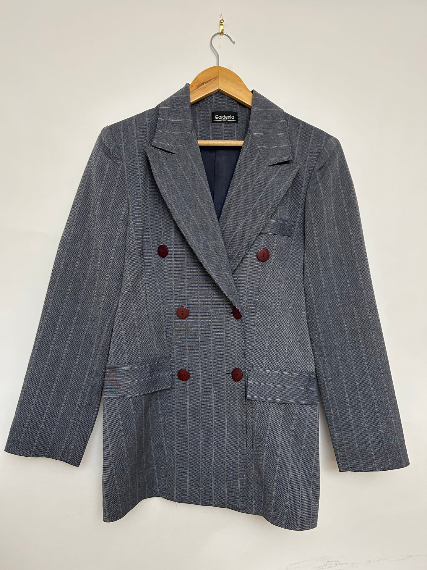 Blazer rayé bleu Gardenia
