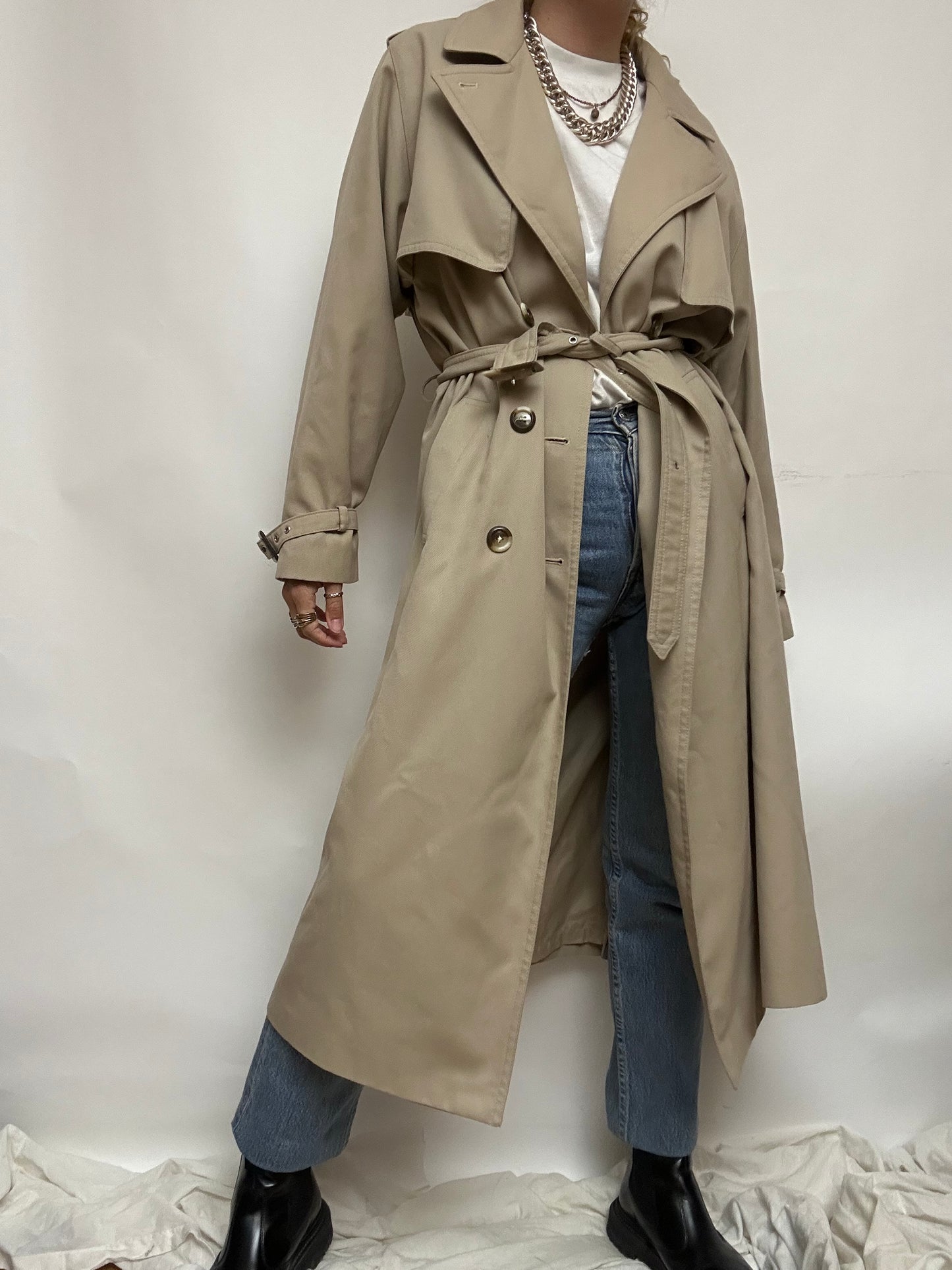 Trench beige Claude Havrey