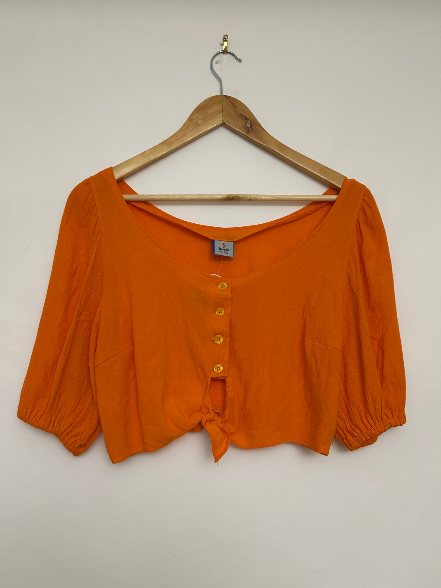 Crop top orange