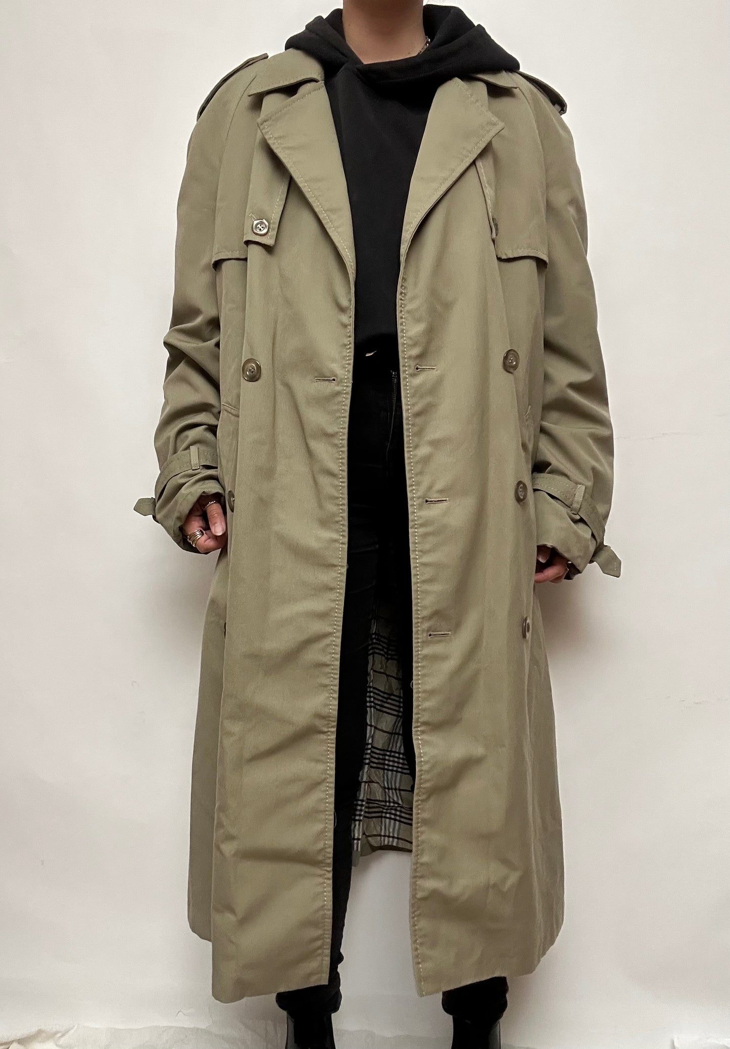 Trench kaki made in France