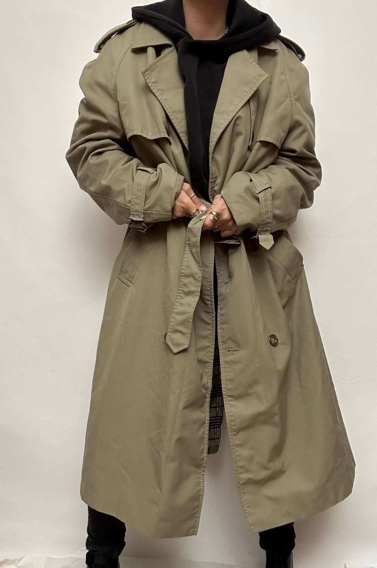 Trench kaki made in France