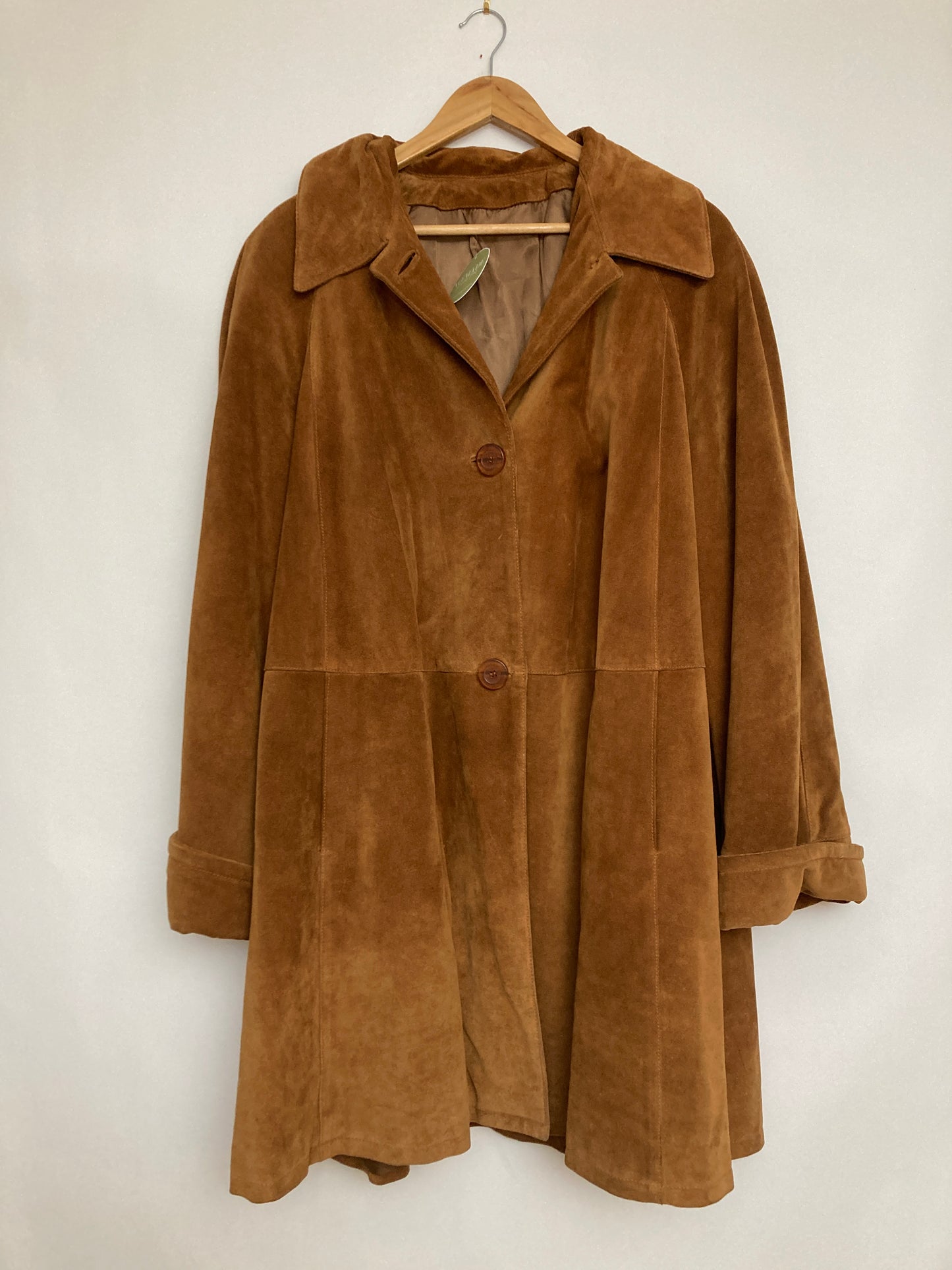 Manteau en daim