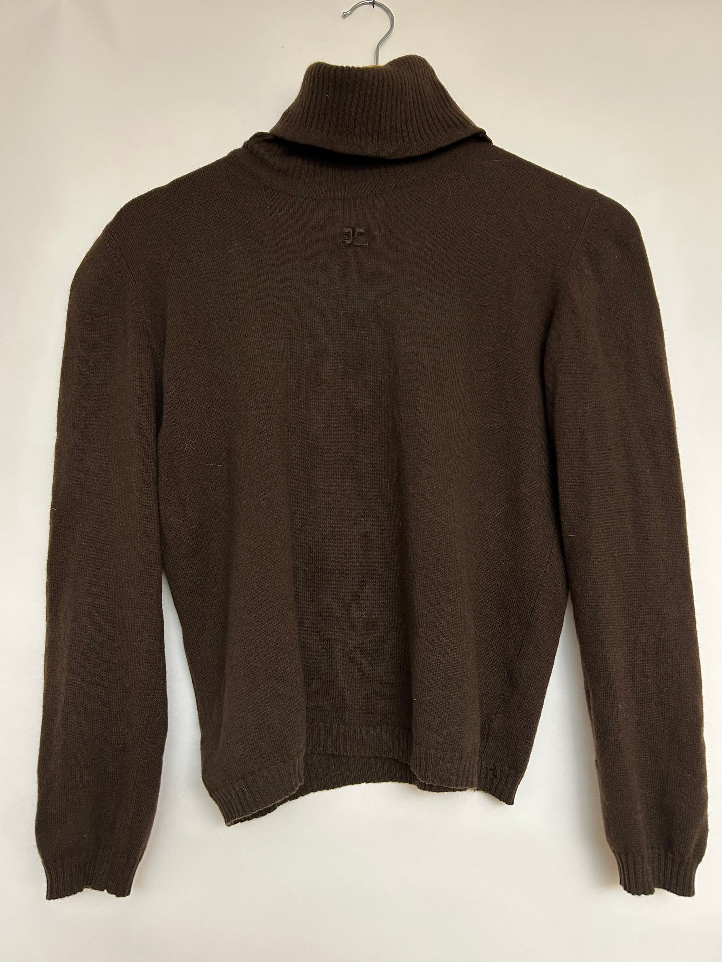 Pull Courrèges marron