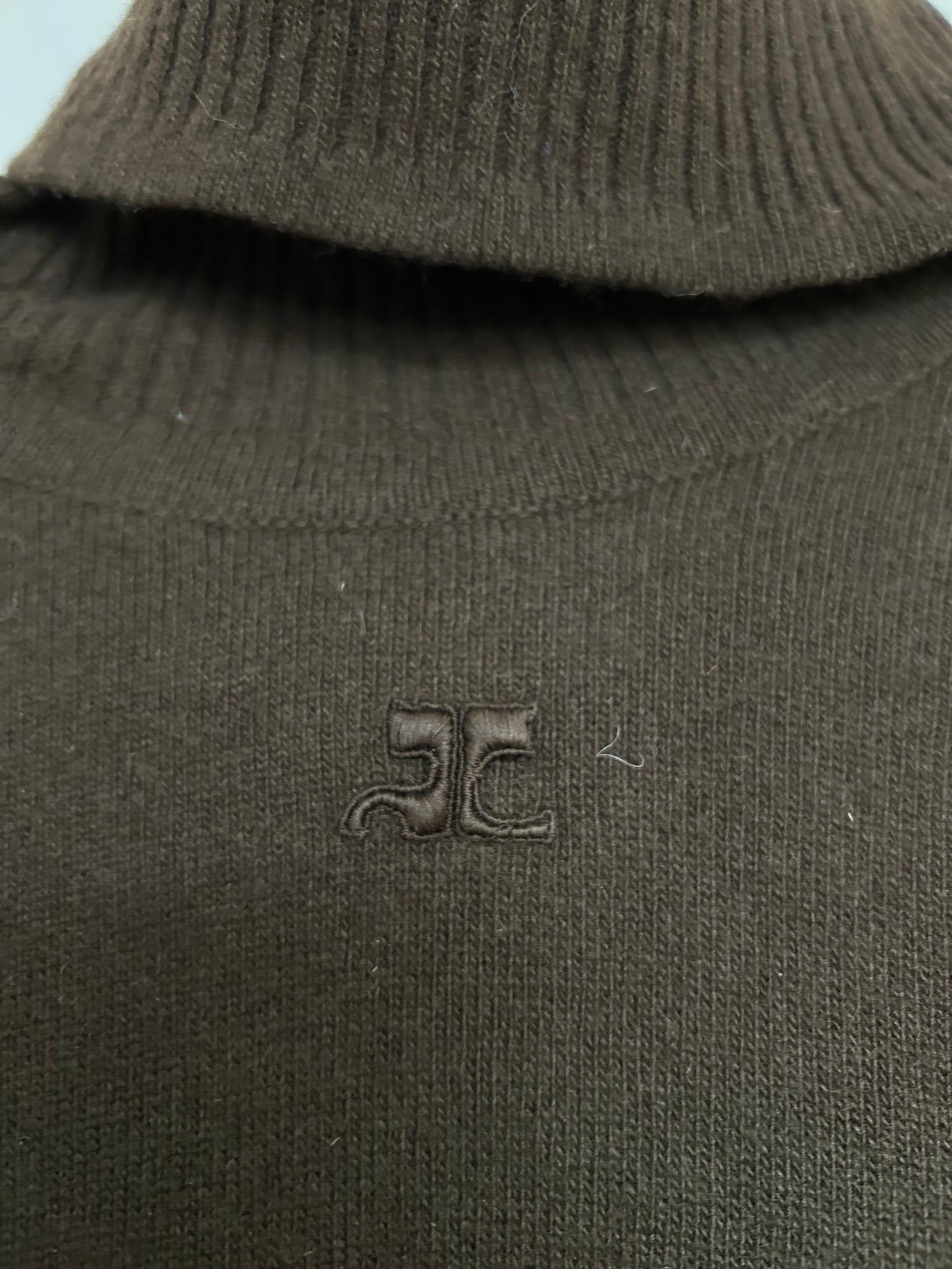Pull Courrèges marron