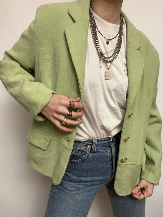 Blazer Vert Weinberg
