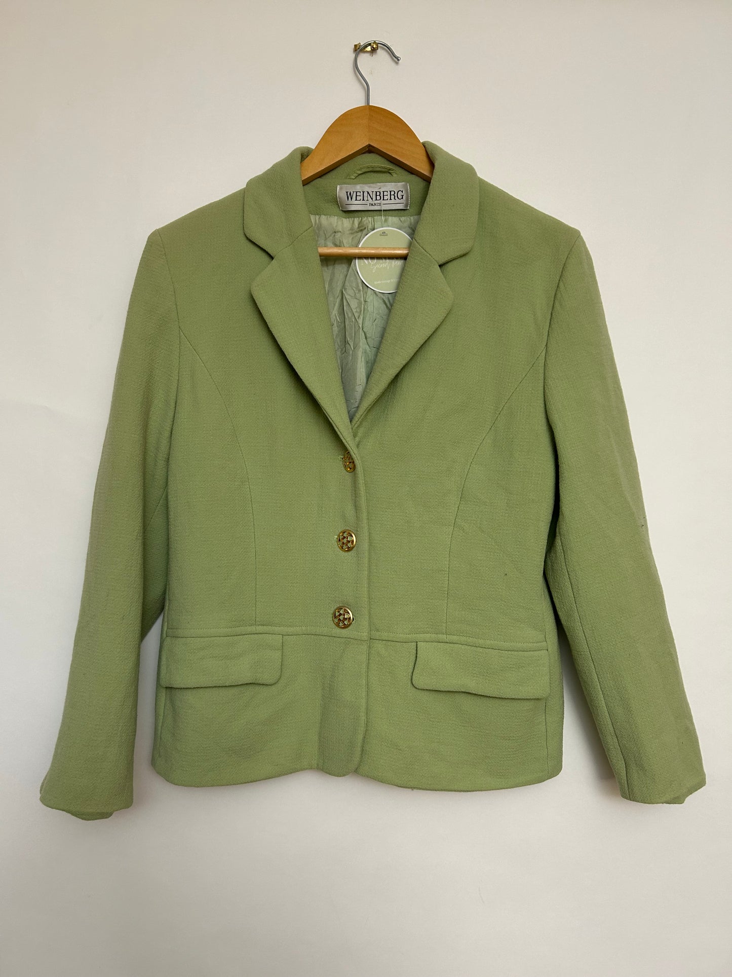 Blazer Vert Weinberg
