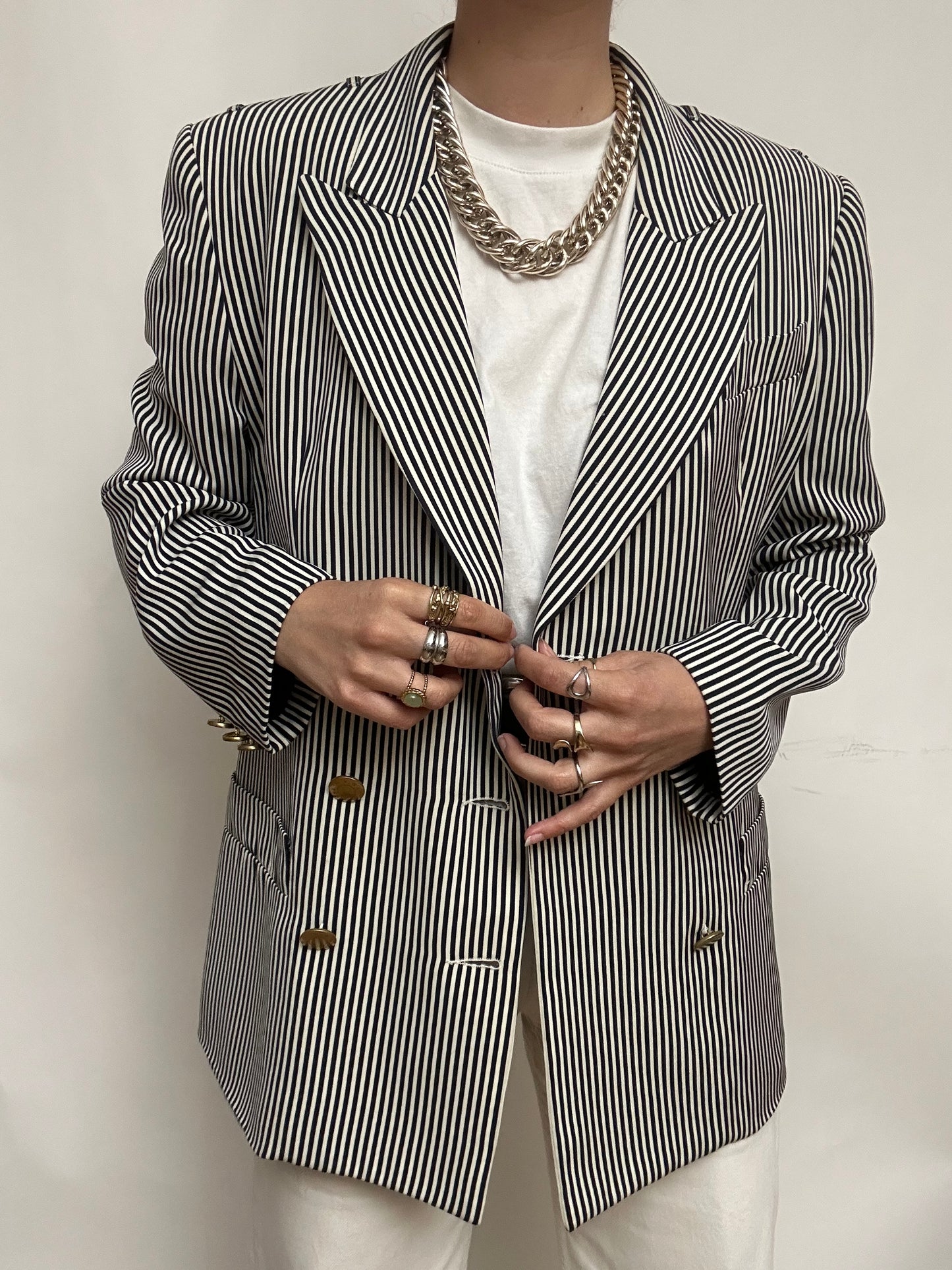 Blazer rayé Infinitif