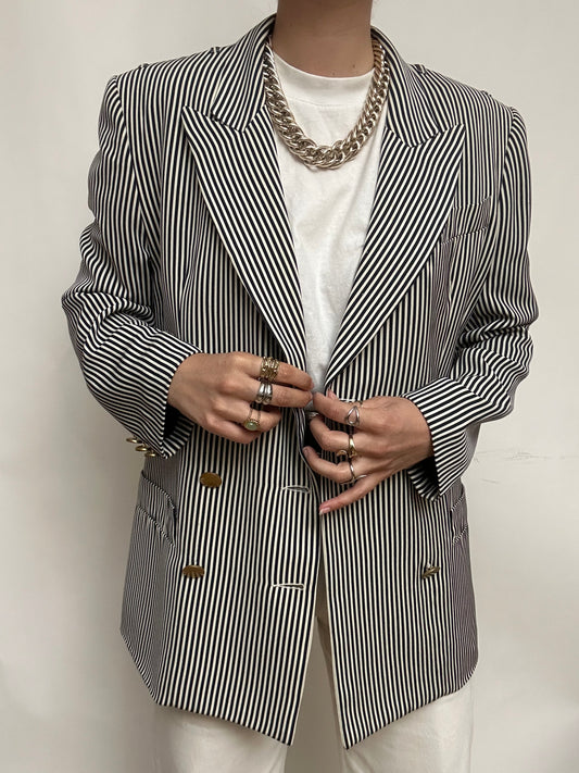Blazer rayé Infinitif