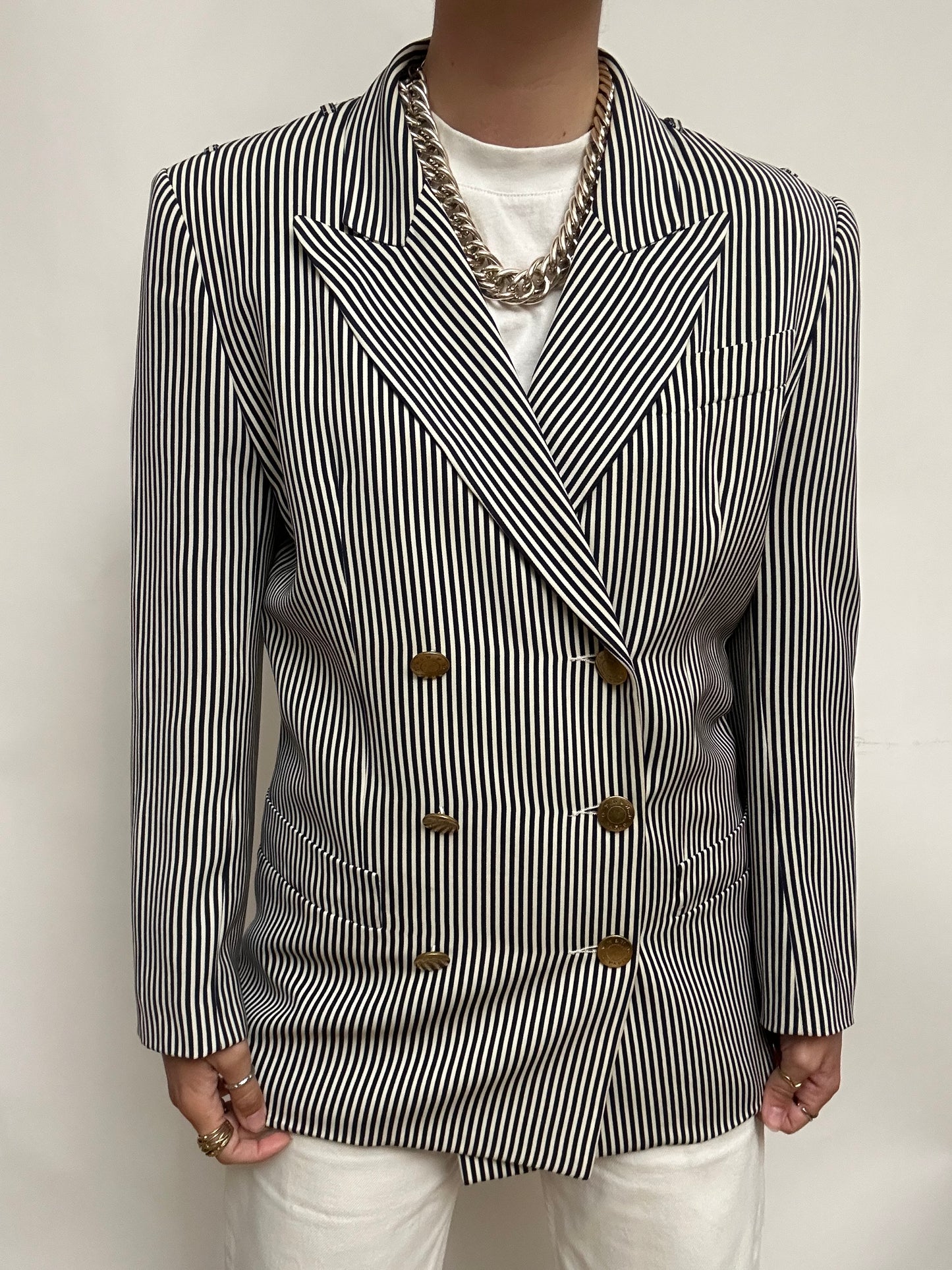 Blazer rayé Infinitif