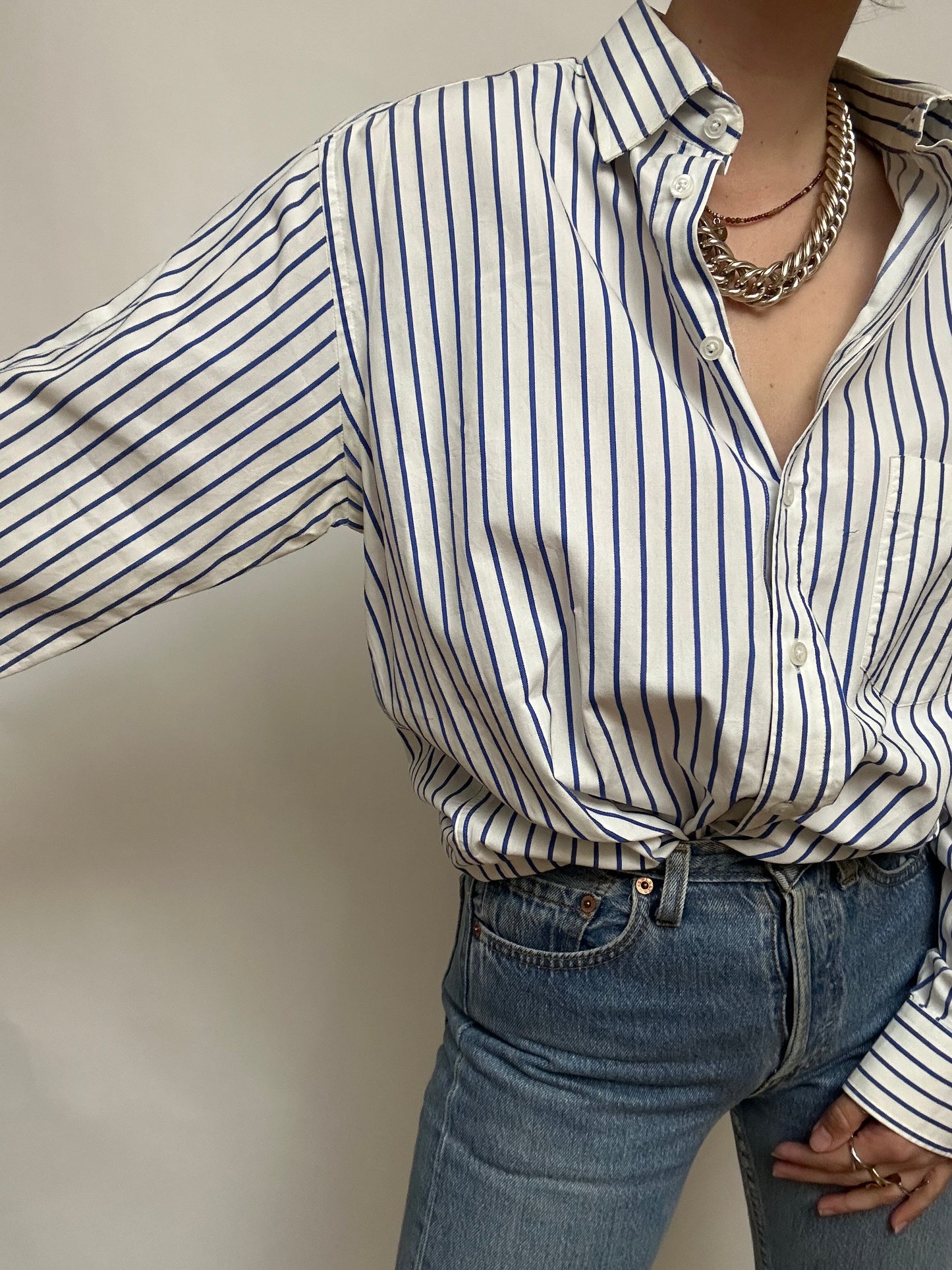 Chemise à rayures