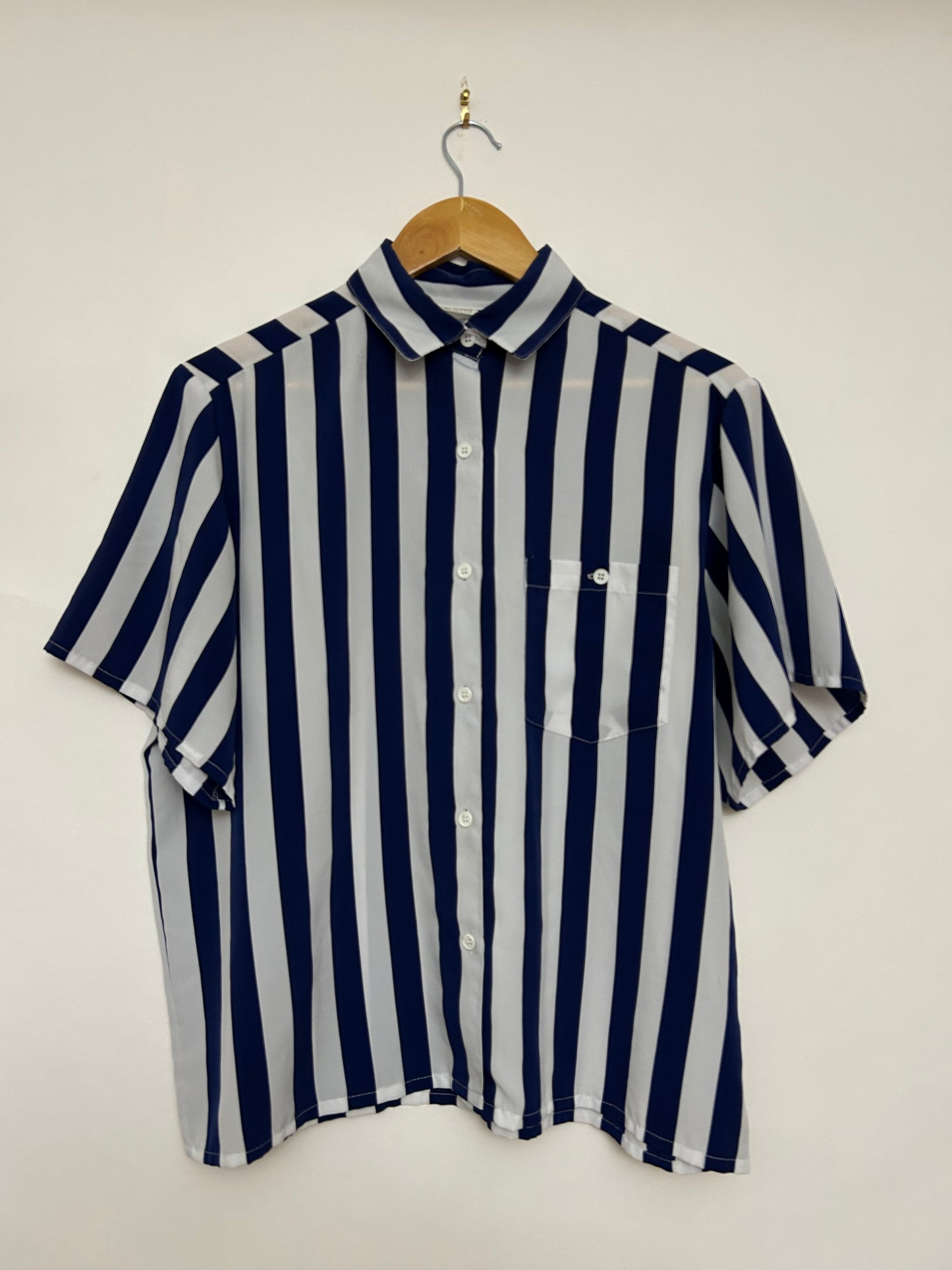 Chemise rayée manches courtes
