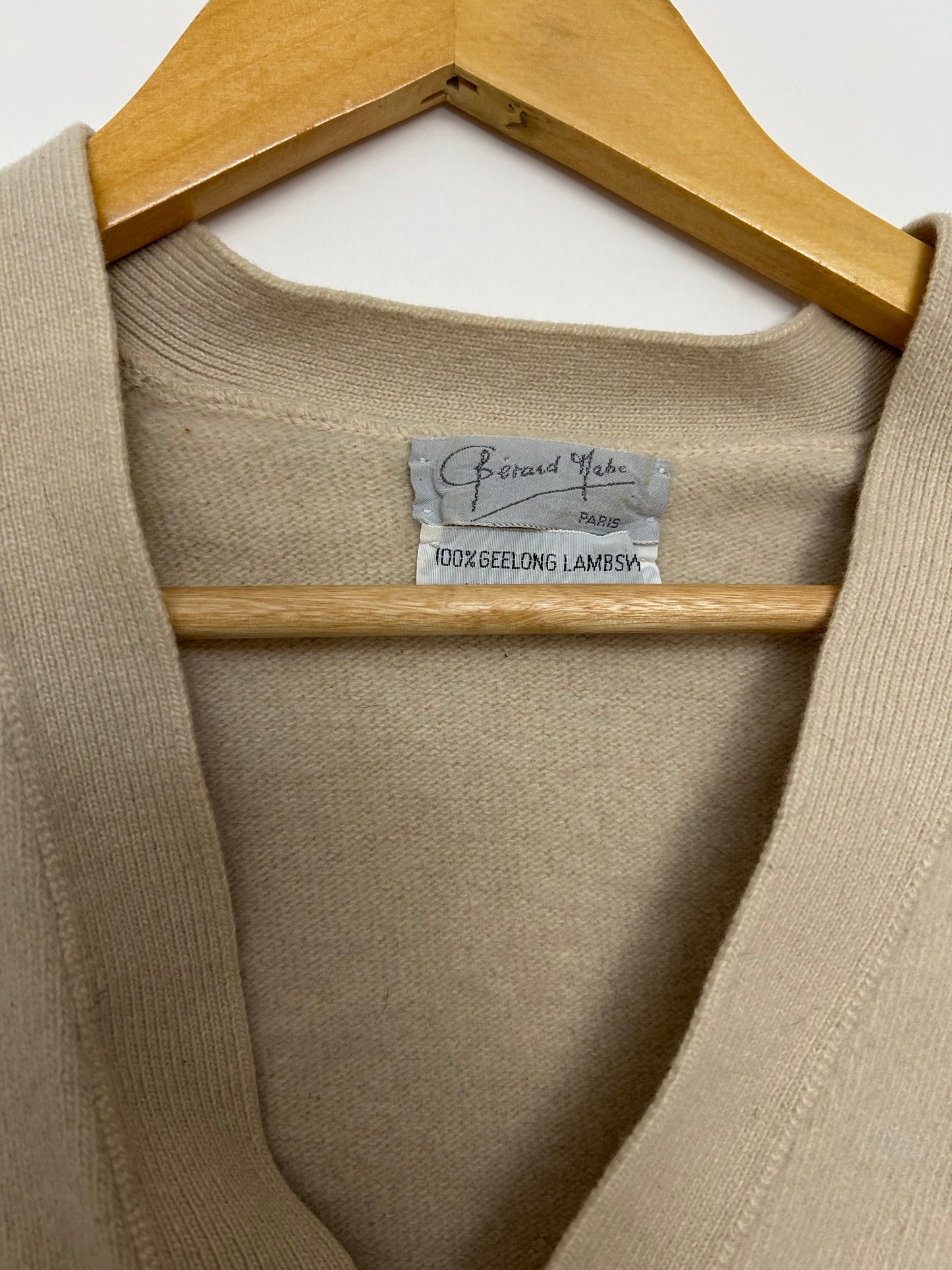 Gilet en laine d'agneau