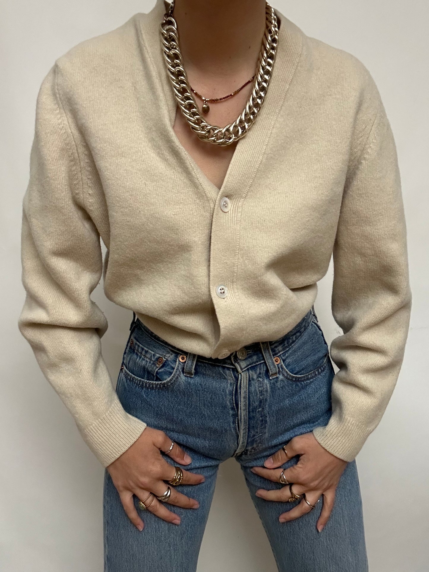 Gilet en laine d'agneau