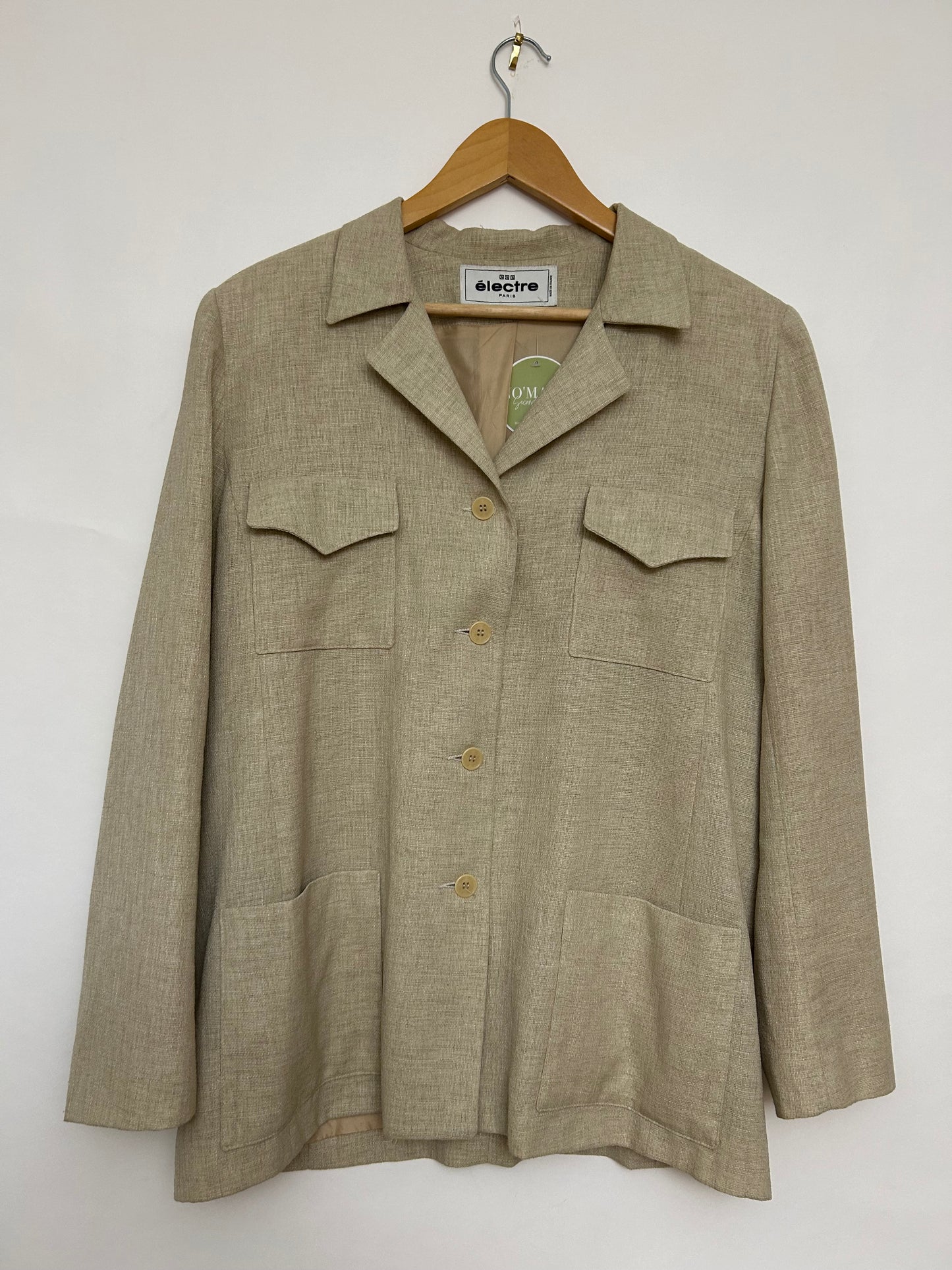 Veste/ Chemise beige Électre
