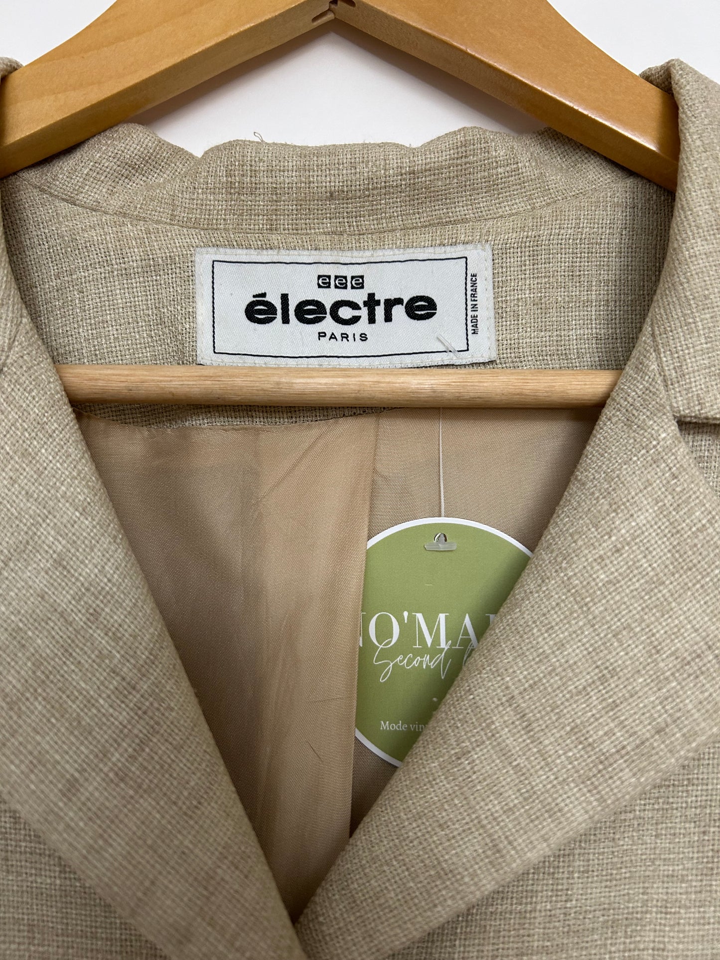 Veste/ Chemise beige Électre