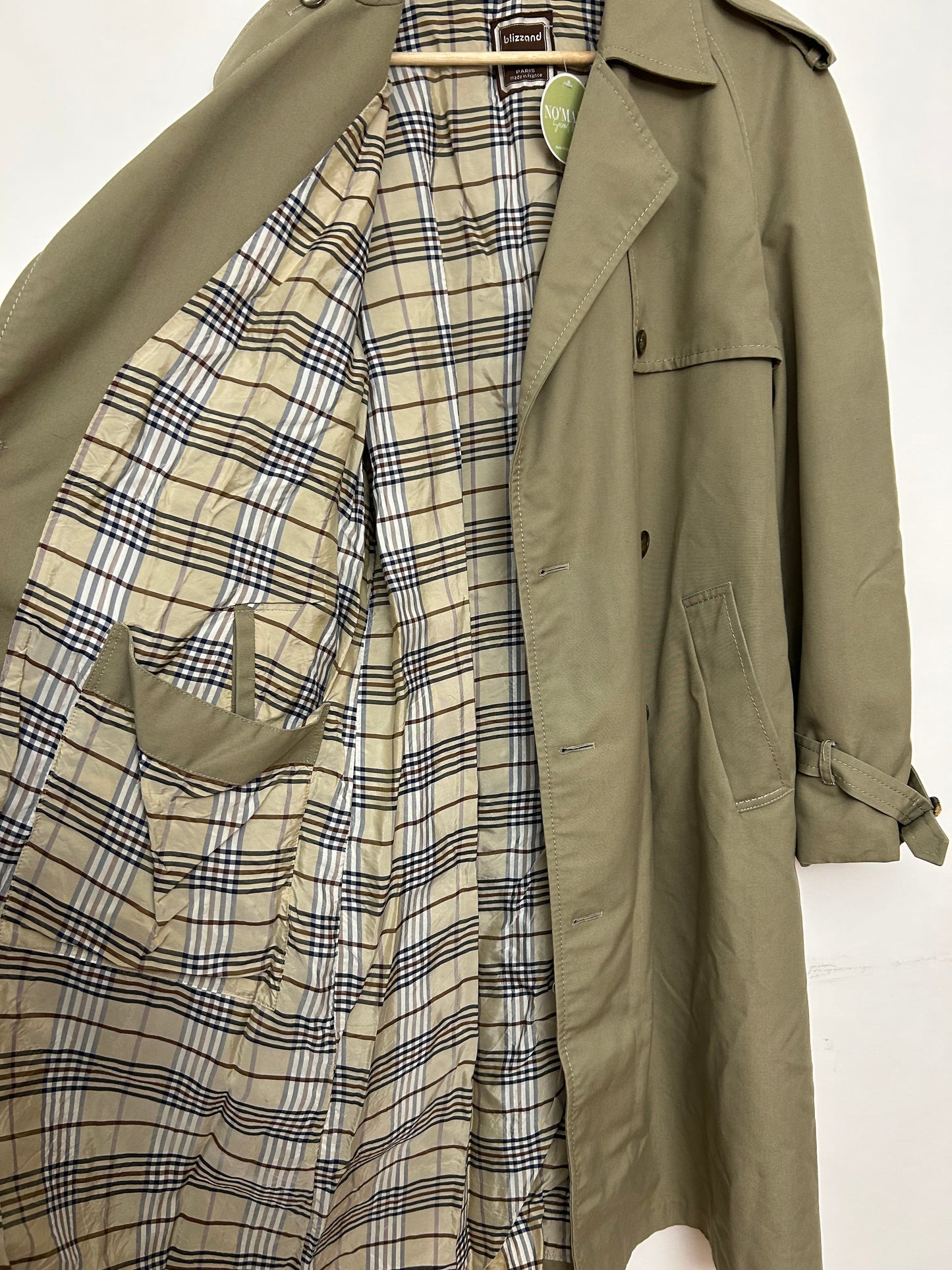 Trench kaki made in France