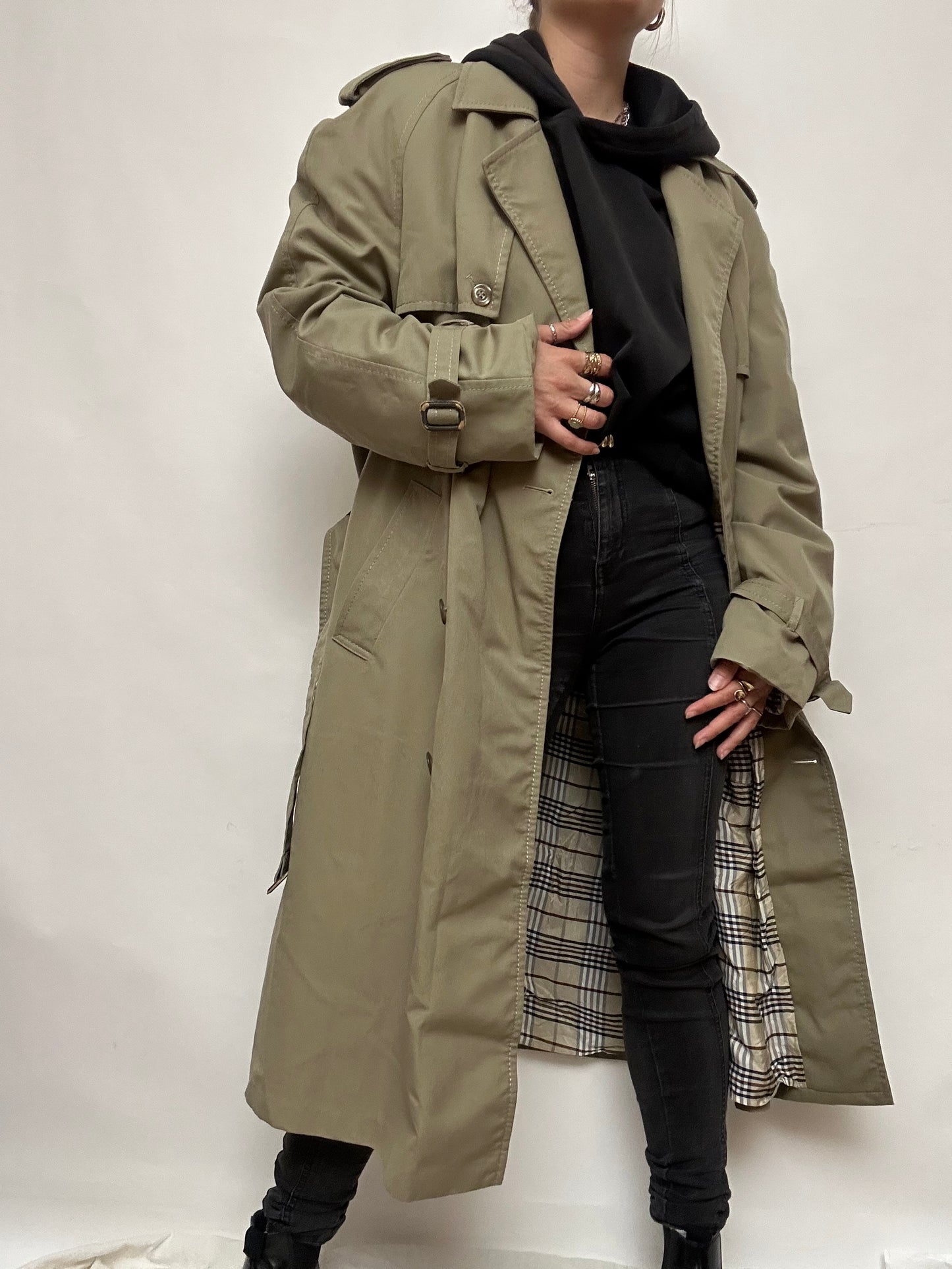Trench kaki made in France