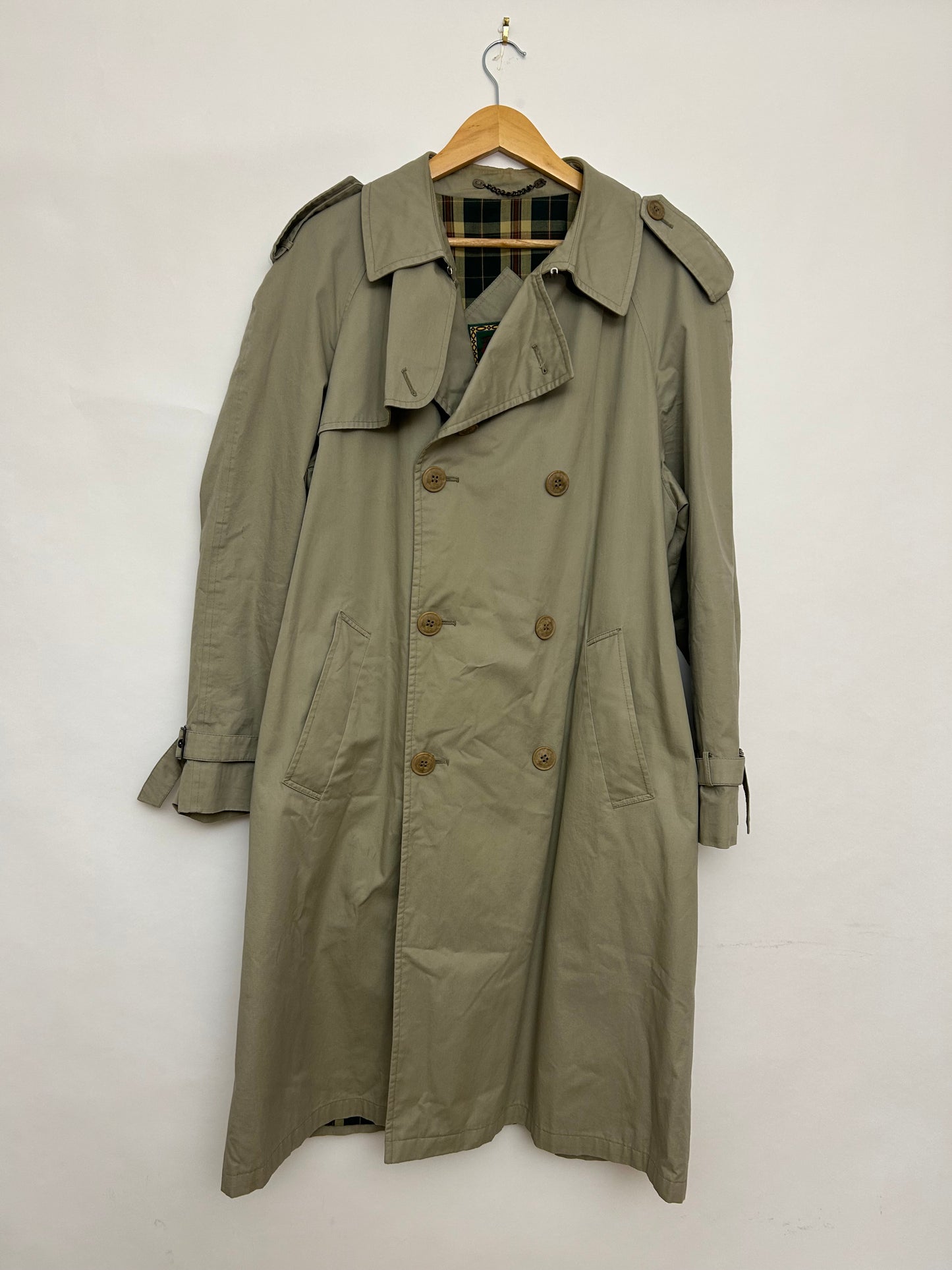 Trench kaki/beige Vintage Made in Italy
